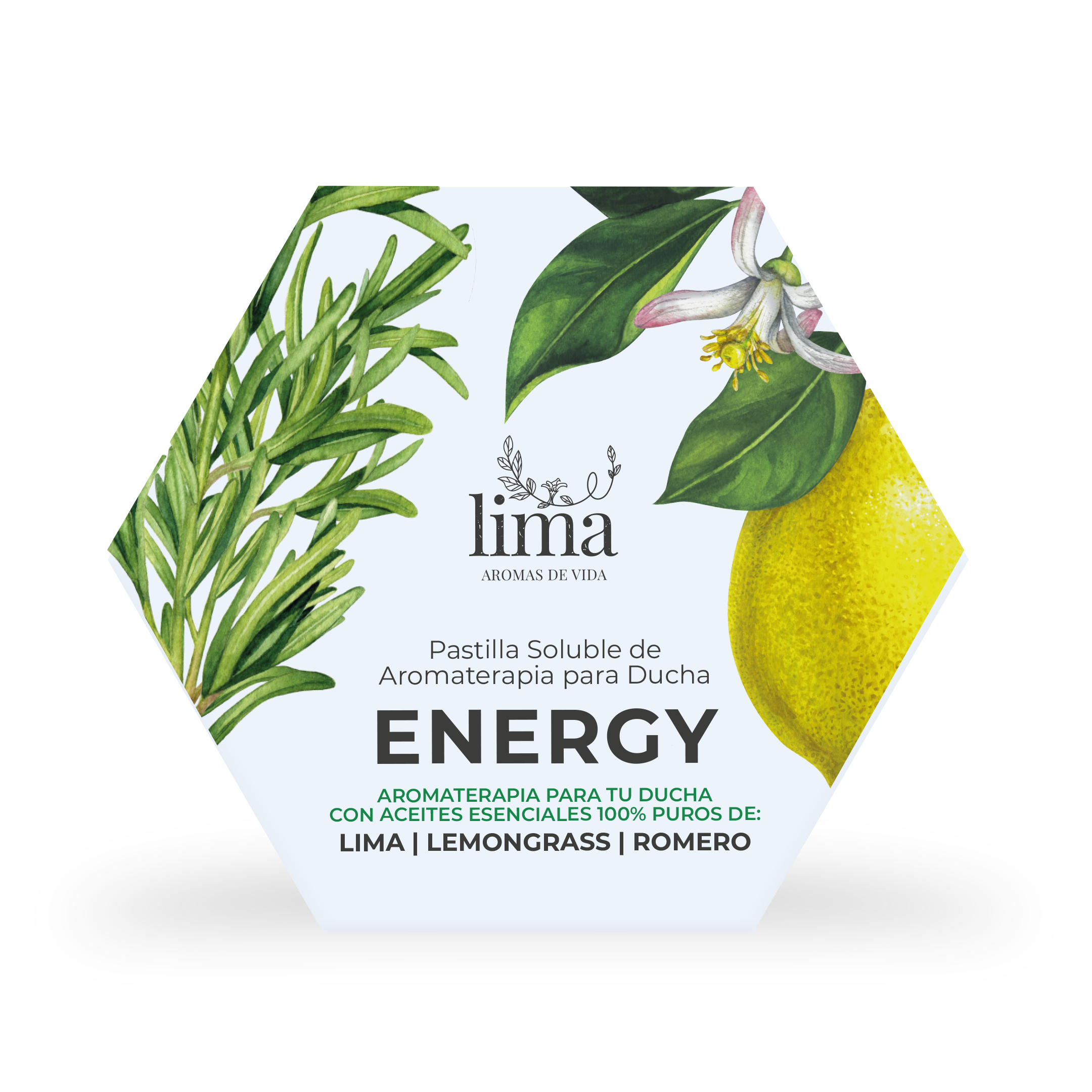 Bomba para Regadera Lima Aromaterapia 120 g