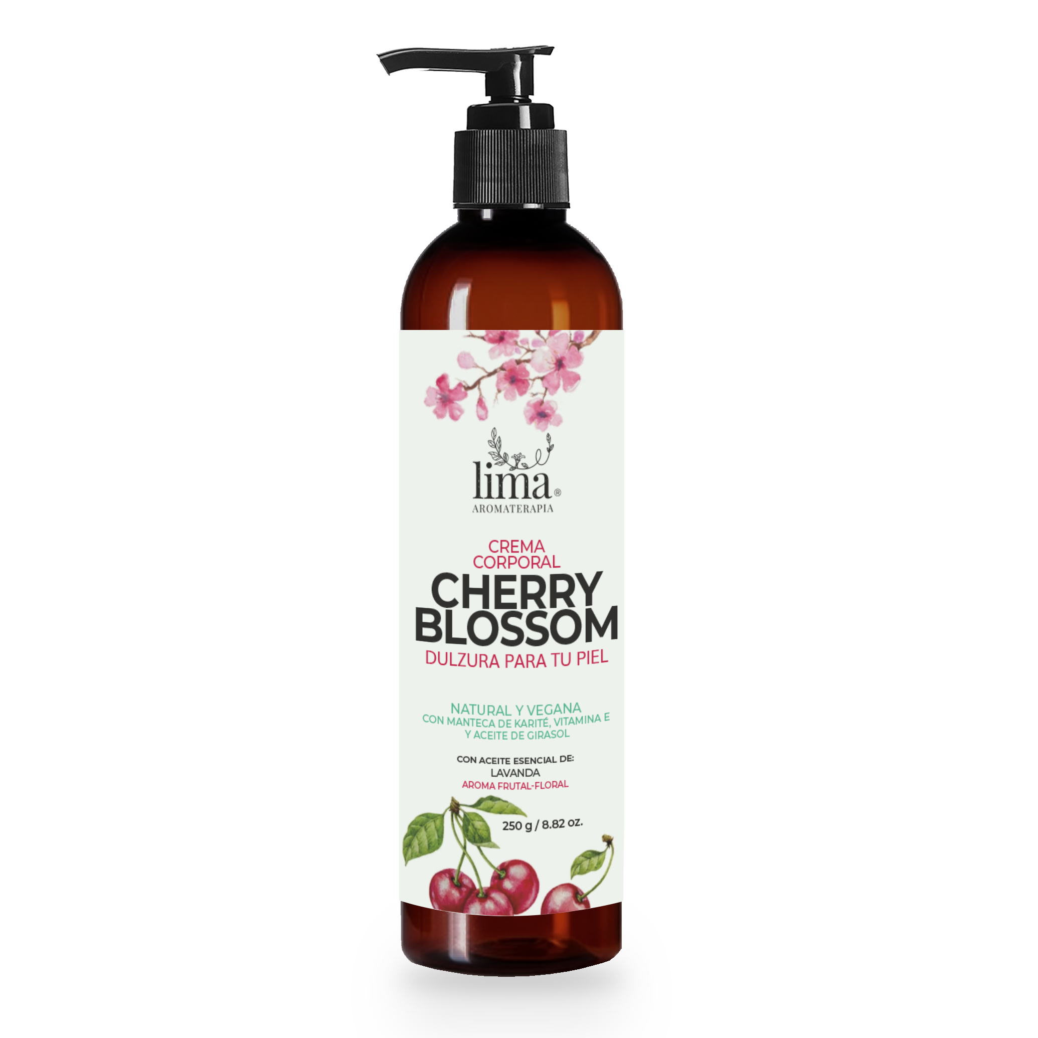 Crema Humectante Artesanal Lima Aromaterapia 250 g