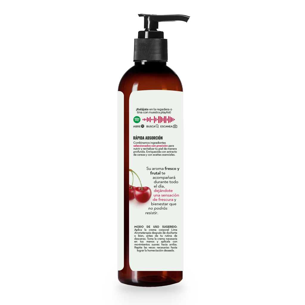 Crema Humectante Artesanal Lima Aromaterapia 250 g