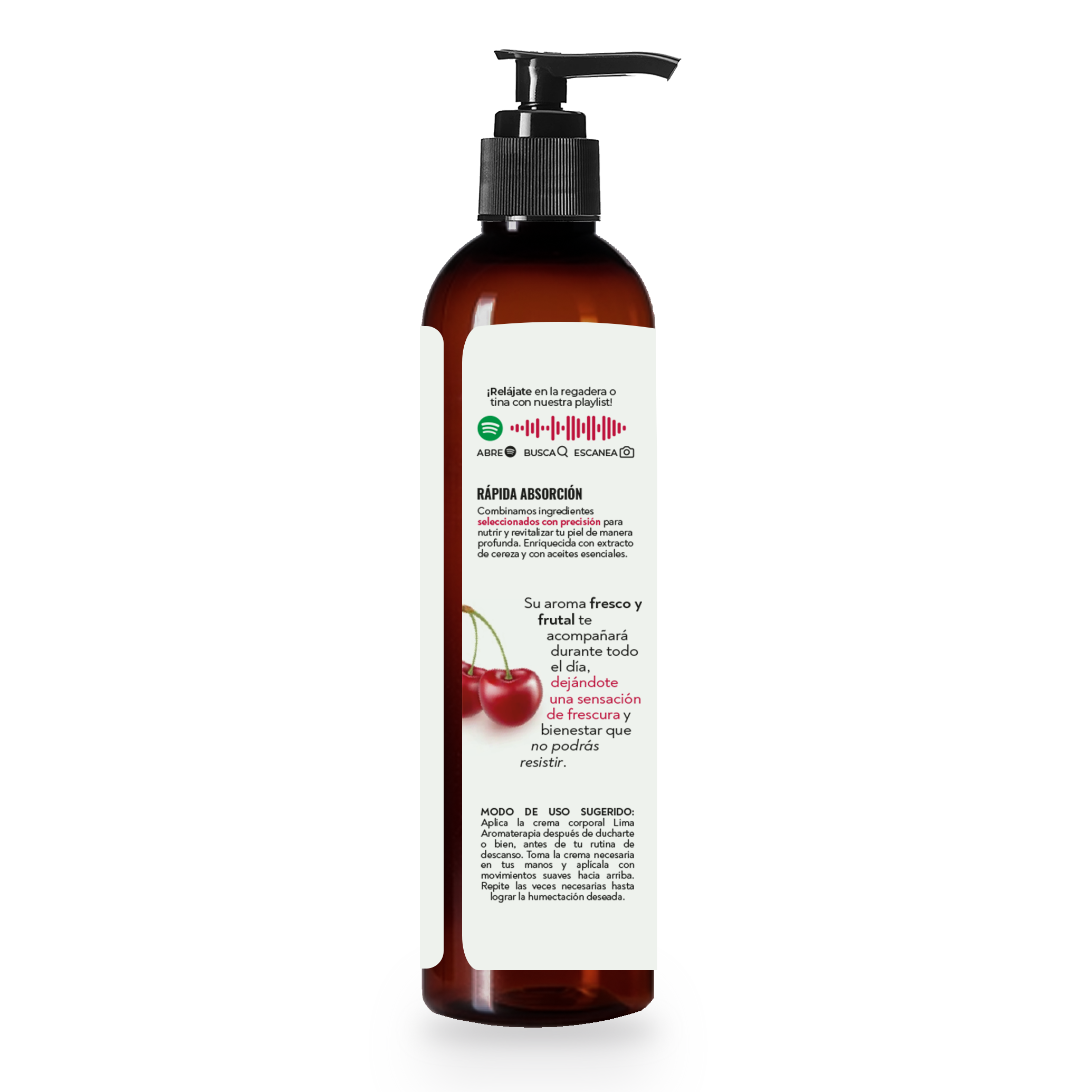 Crema Humectante Artesanal Lima Aromaterapia 250 g