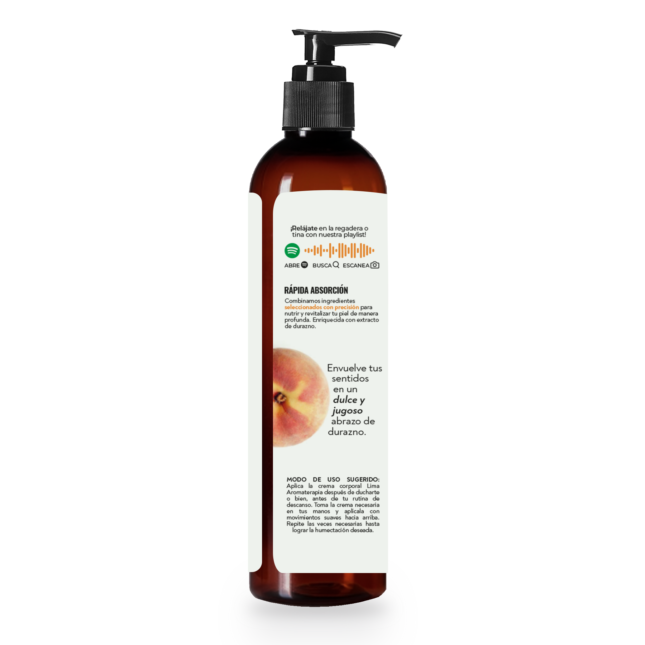 Crema Humectante Artesanal Lima Aromaterapia 250 g