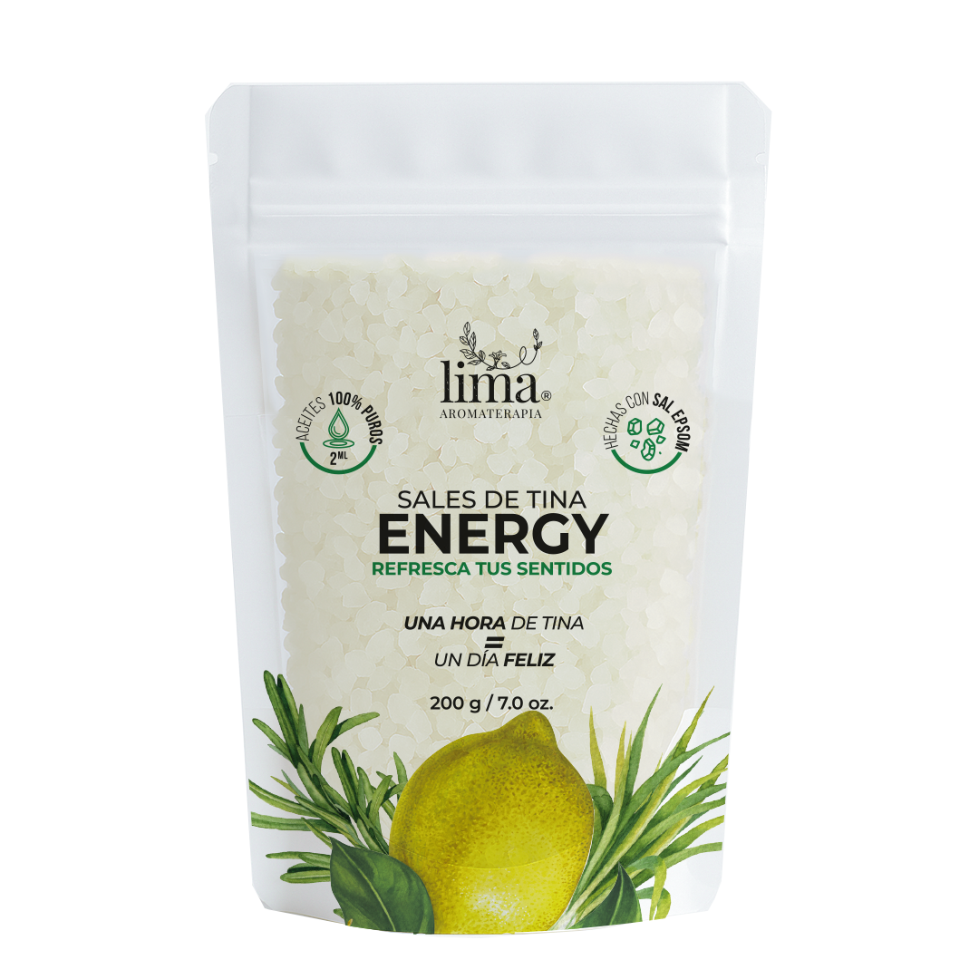 Sales de Baño para Tina Lima Aromaterapia 200 g