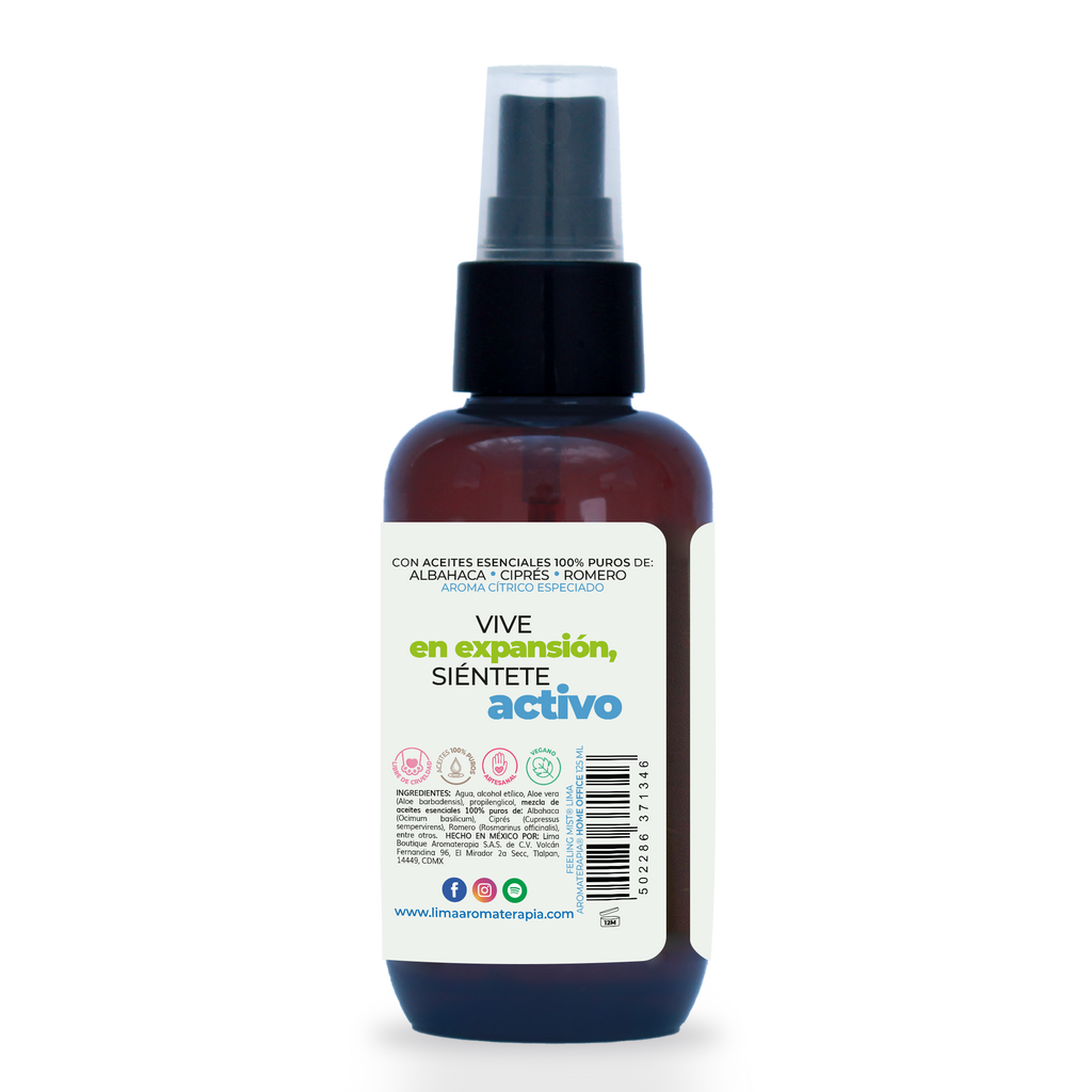 Feeling Mist (Spray de Aromaterapia) Lima Aromaterapia 125 ml