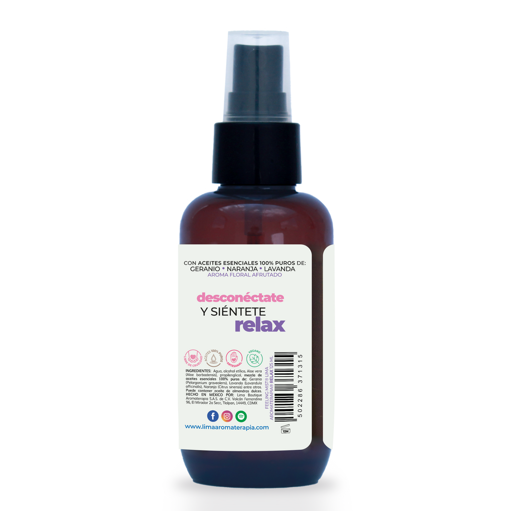 Feeling Mist (Spray de Aromaterapia) Lima Aromaterapia 125 ml
