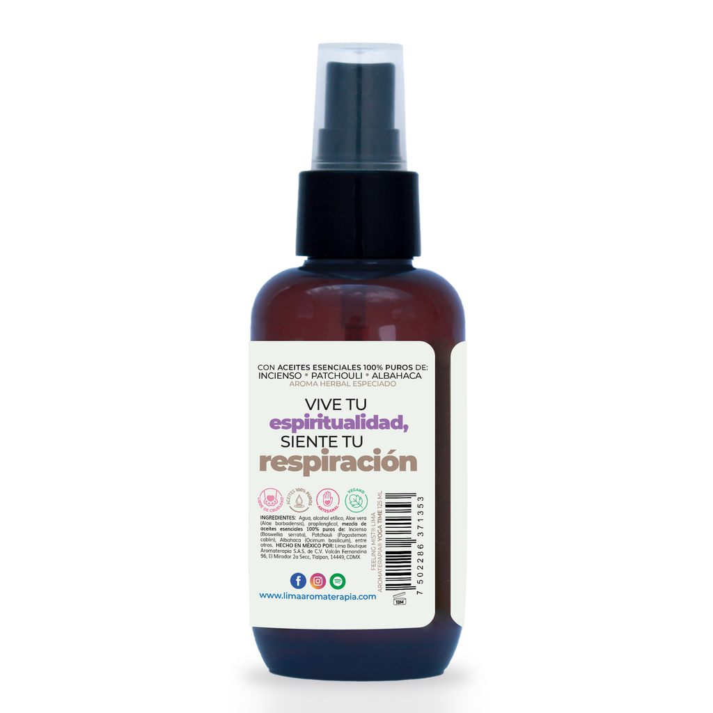 Feeling Mist (Spray de Aromaterapia) Lima Aromaterapia 125 ml
