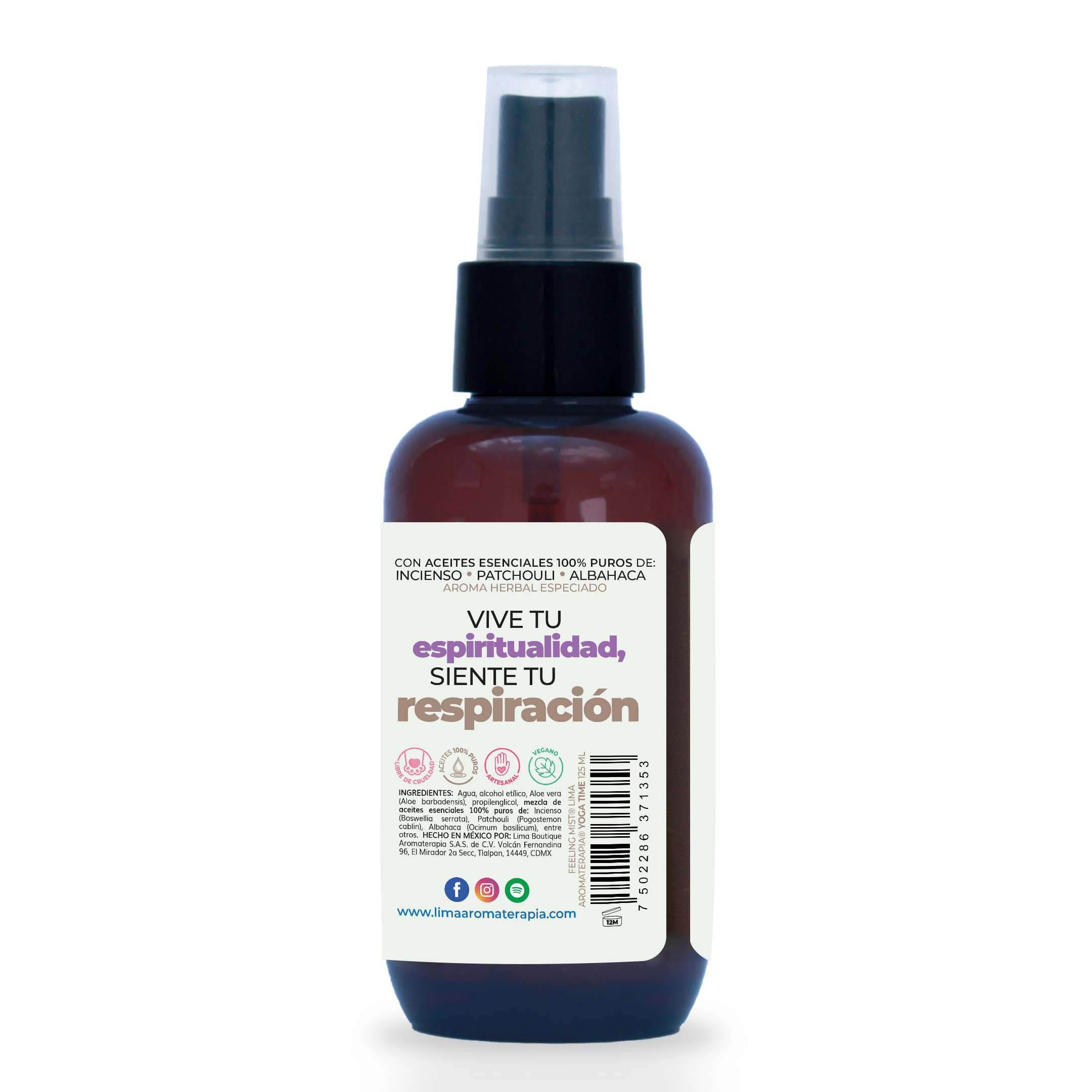 Feeling Mist (Spray de Aromaterapia) Lima Aromaterapia 125 ml