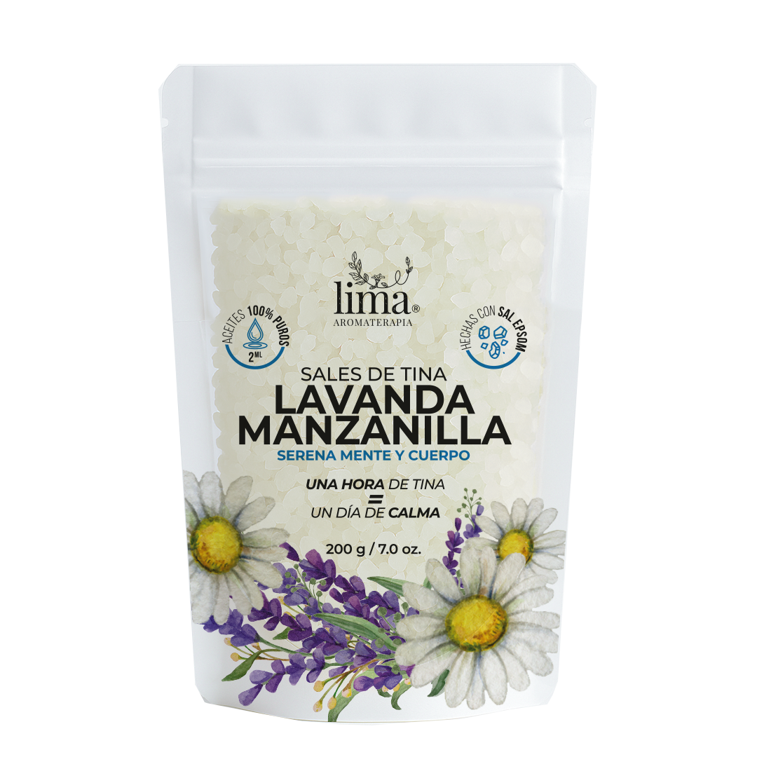Sales de Baño para Tina Lima Aromaterapia 200 g
