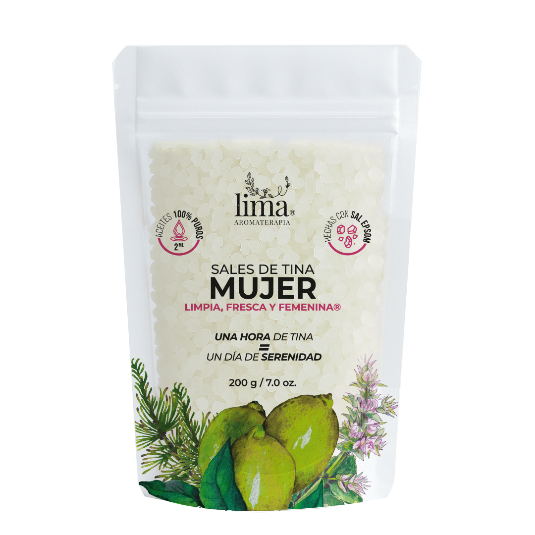 Sales de Baño para Tina Lima Aromaterapia 200 g