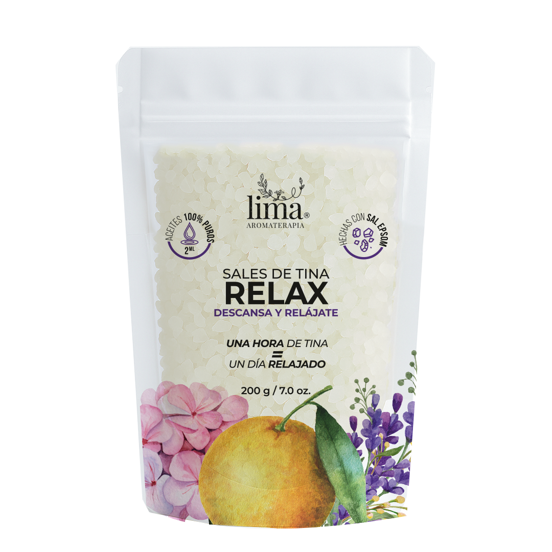 Sales de Baño para Tina Lima Aromaterapia 200 g