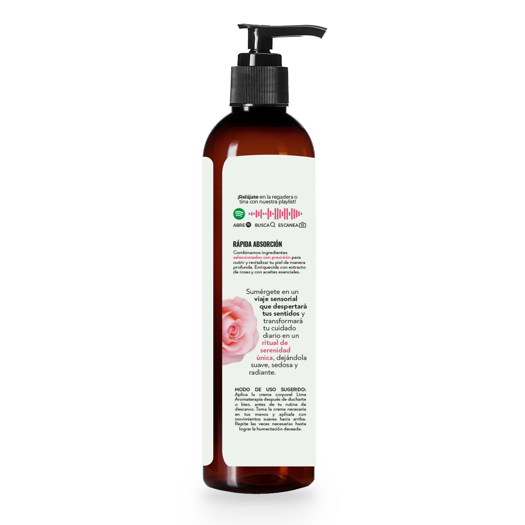 Crema Humectante Artesanal Lima Aromaterapia 250 g