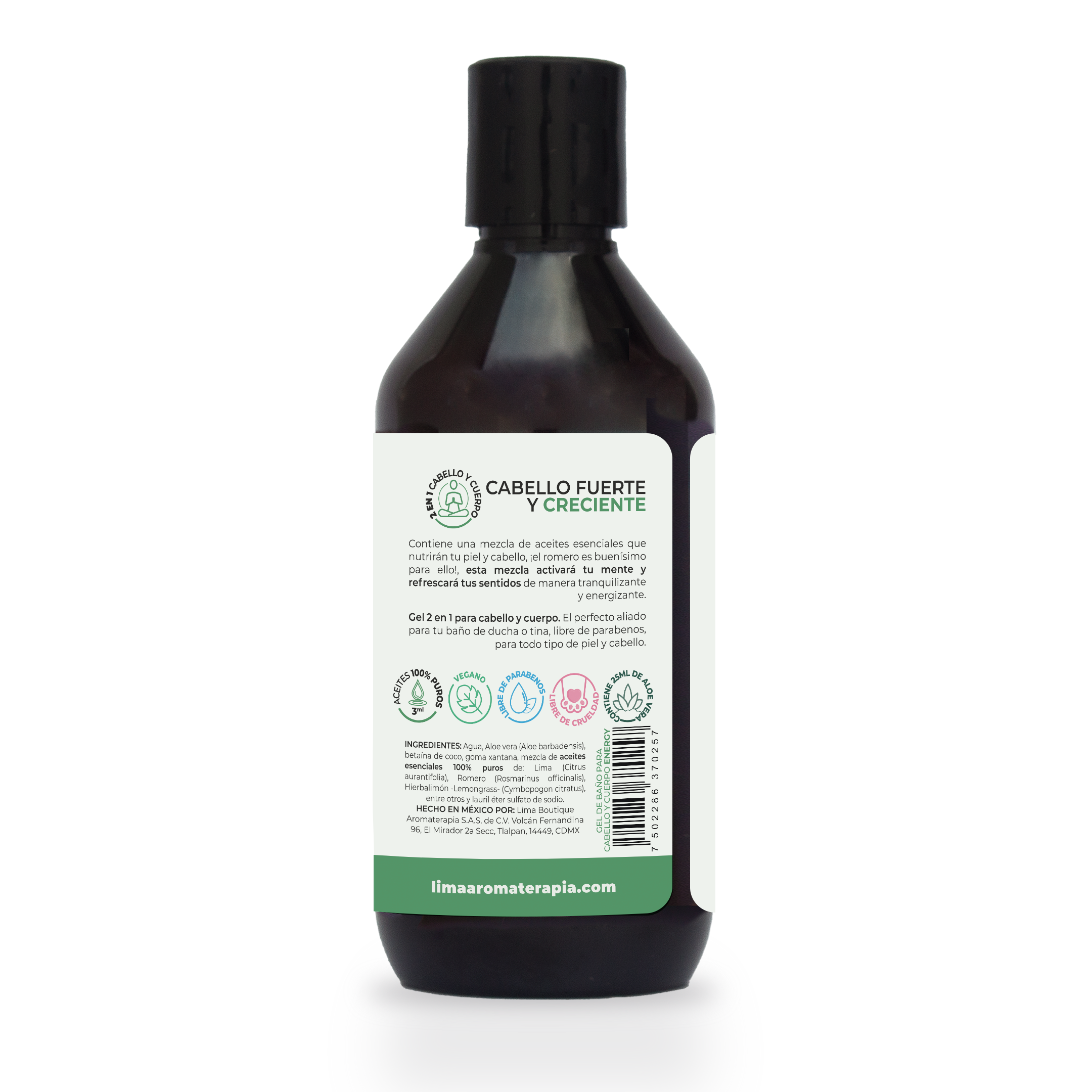 Shower Gel Lima Aromaterapia 250 g