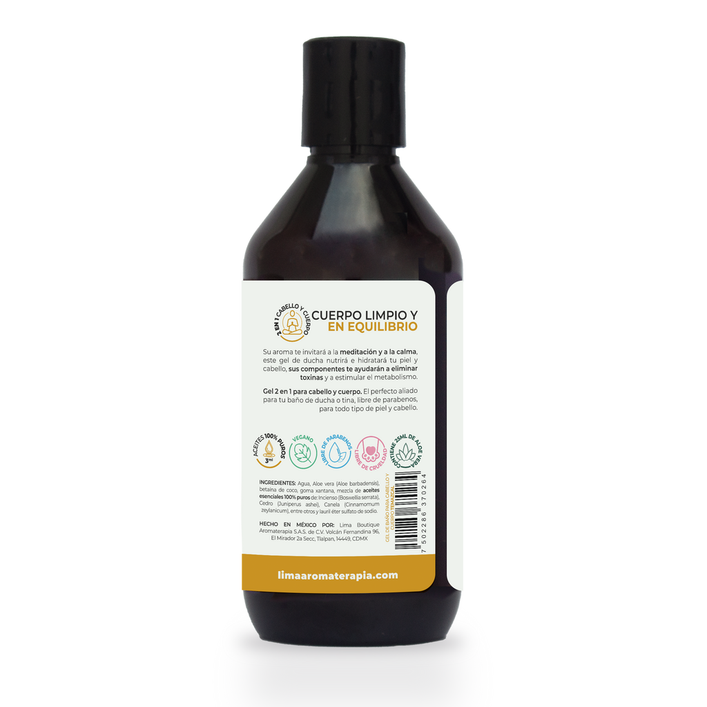 Shower Gel Lima Aromaterapia 250 g