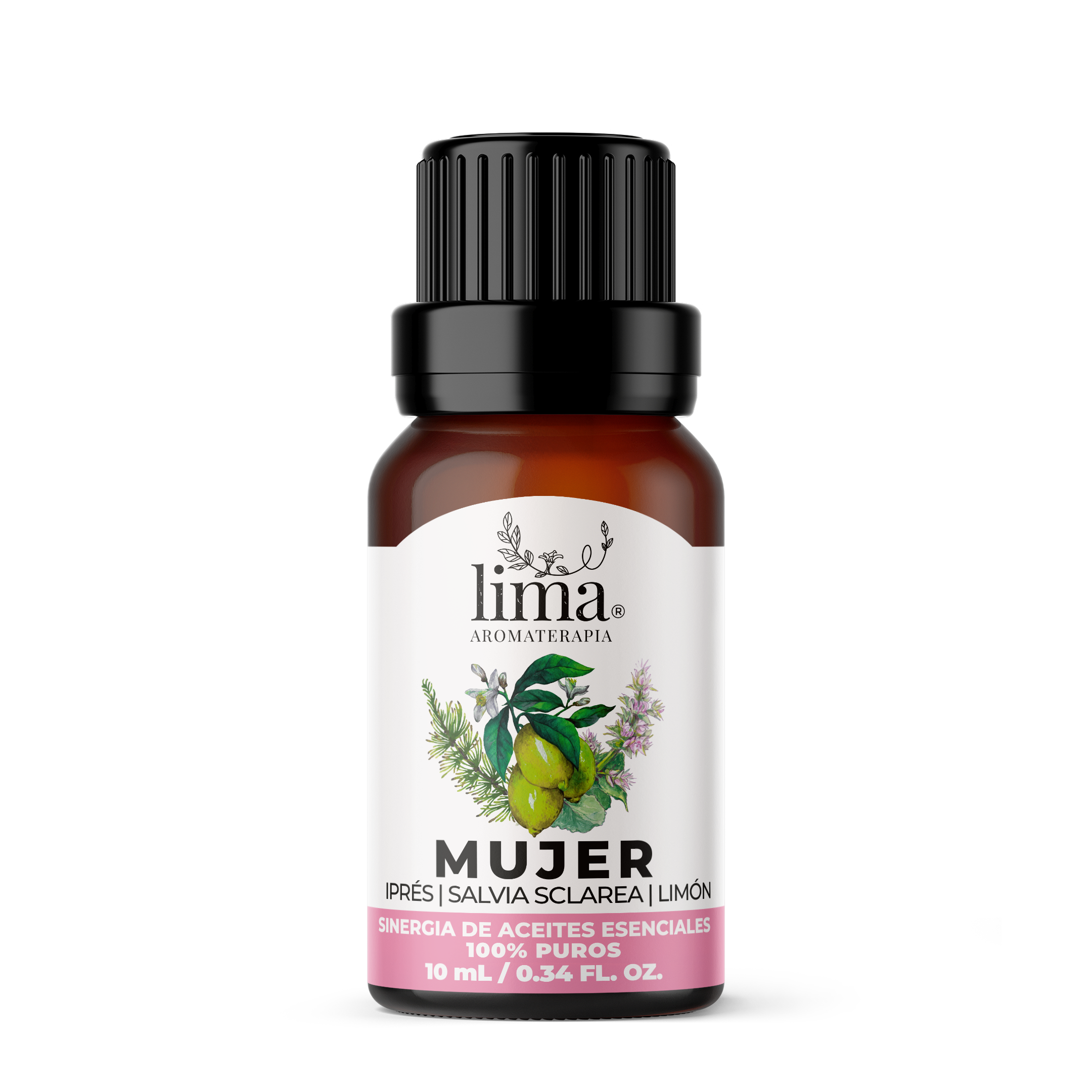 Sinergias de Aceites Esenciales Lima Aromaterapia 10 ml
