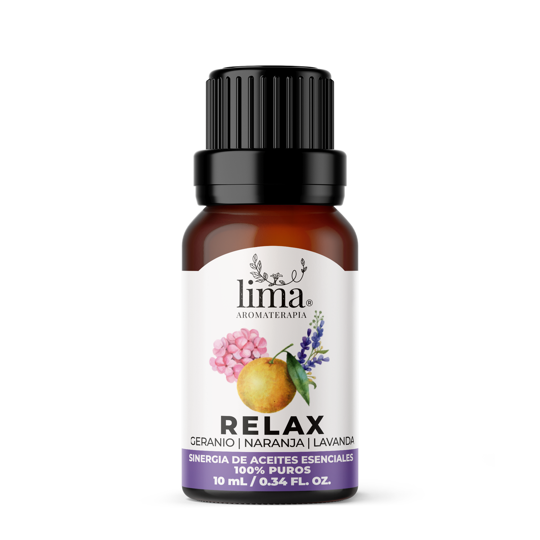 Sinergias de Aceites Esenciales Lima Aromaterapia 10 ml