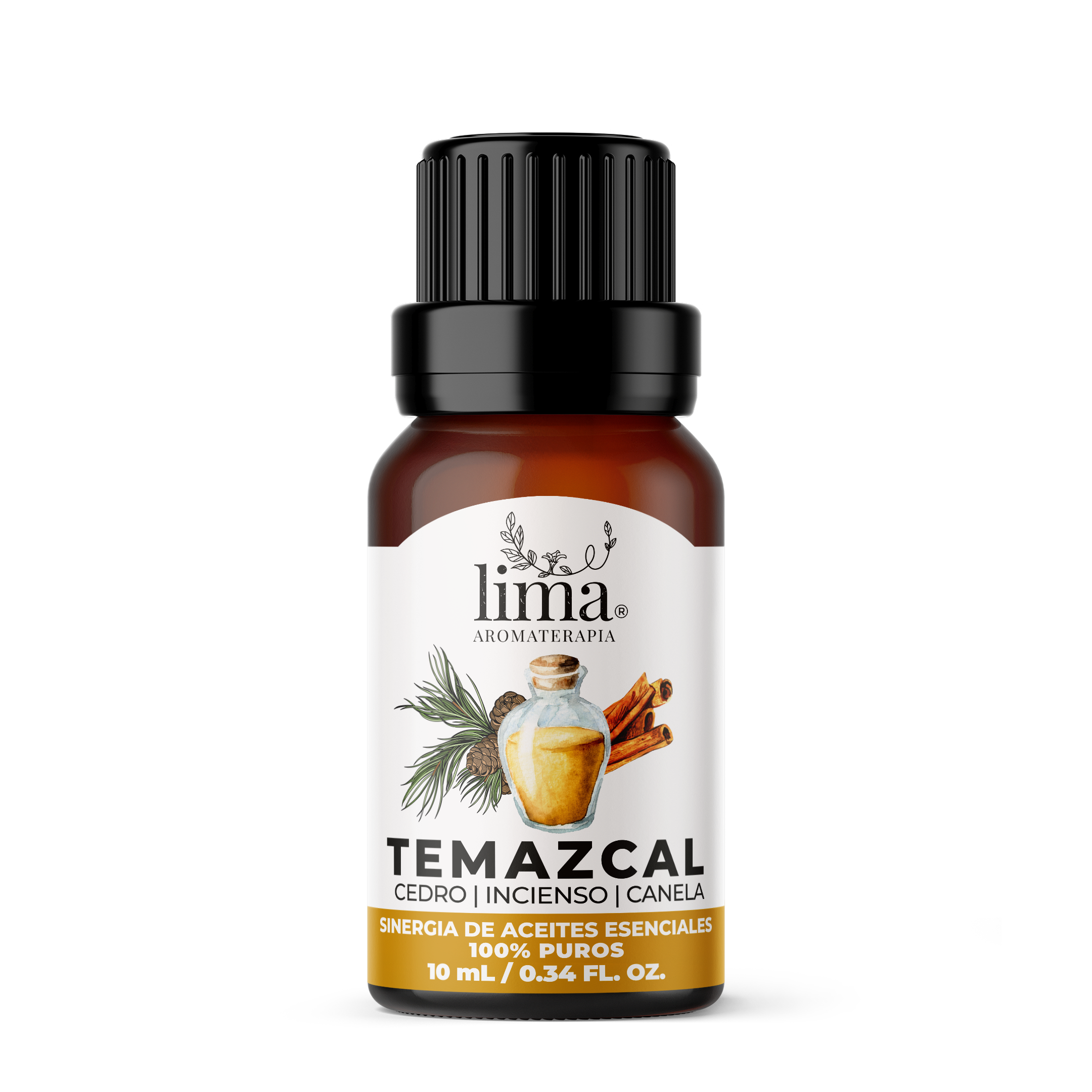Sinergias de Aceites Esenciales Lima Aromaterapia 10 ml