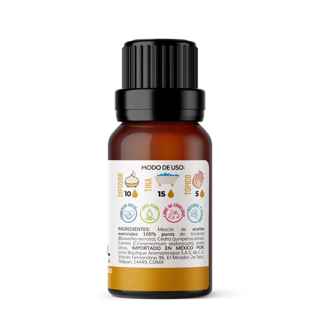 Sinergias de Aceites Esenciales Lima Aromaterapia 10 ml