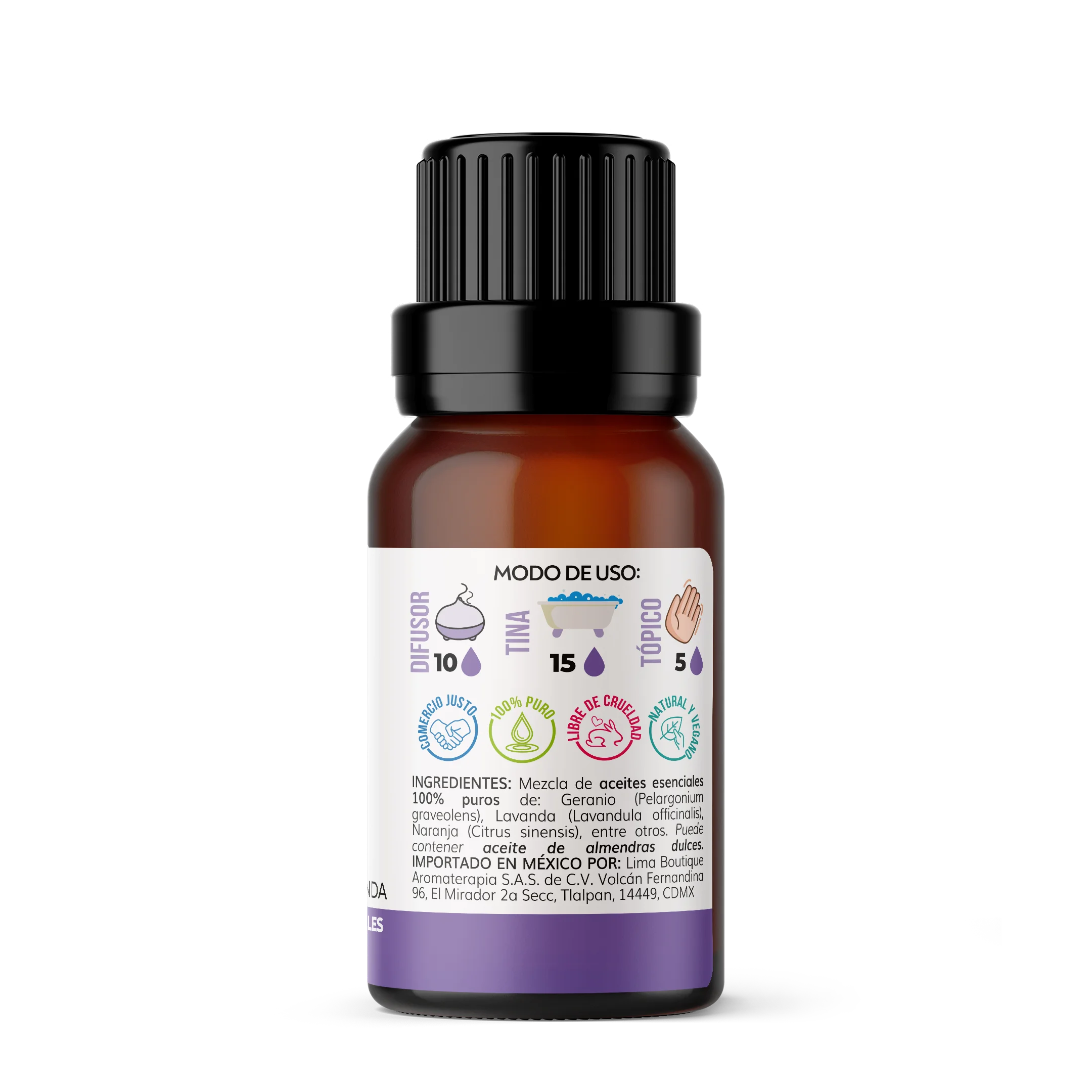 Rollon REFRESH Sinergia de Aceites esenciales relajante – AVANT aromaterapia